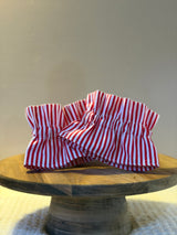 Manchettes amovibles - Rayure Blanche et Rouge